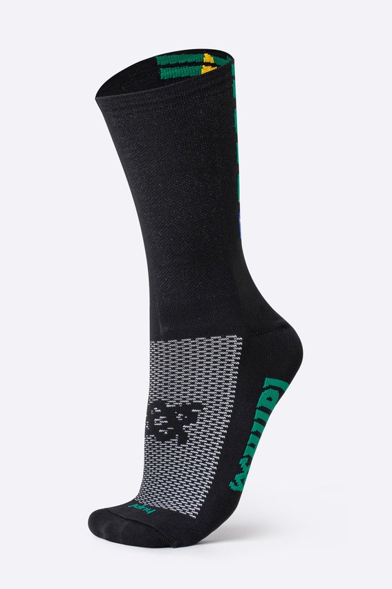 Meia HUPI Brasil 5.0 Preto