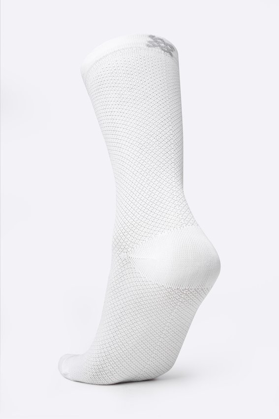 Meia HUPI Carbono Branco