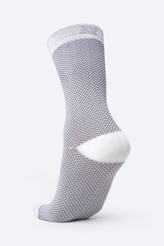 Meia HUPI Carbono Cinza