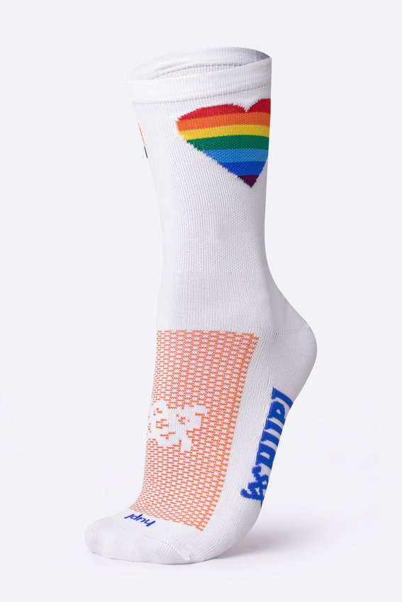 Meia HUPI Colorful Heart