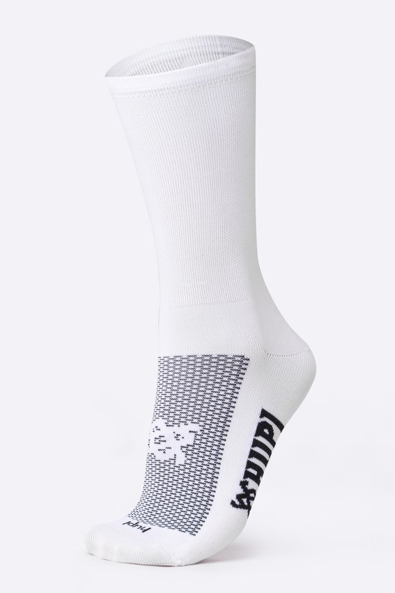 Meia HUPI Double X Branco