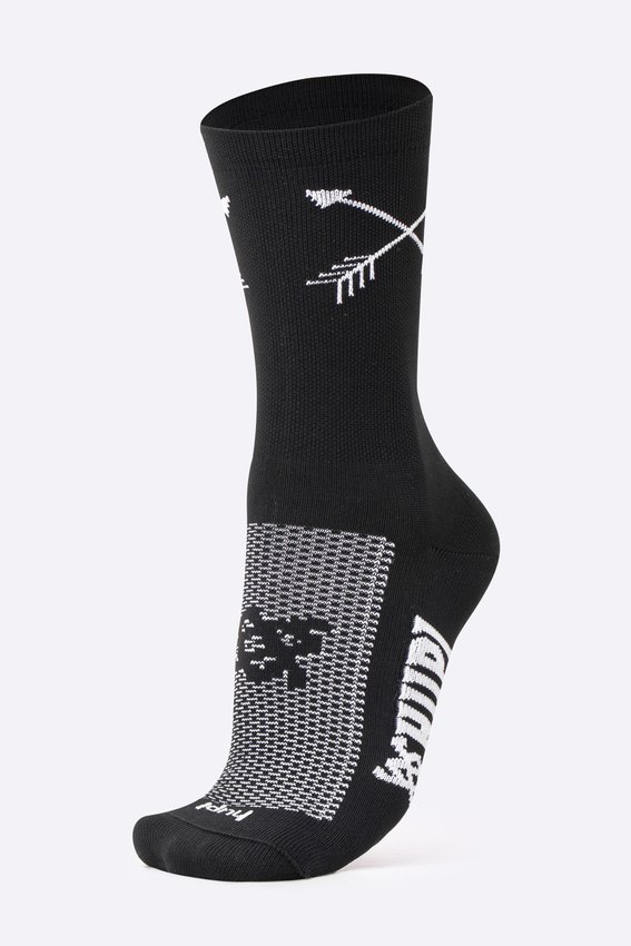 Meia HUPI Flecha Preto
