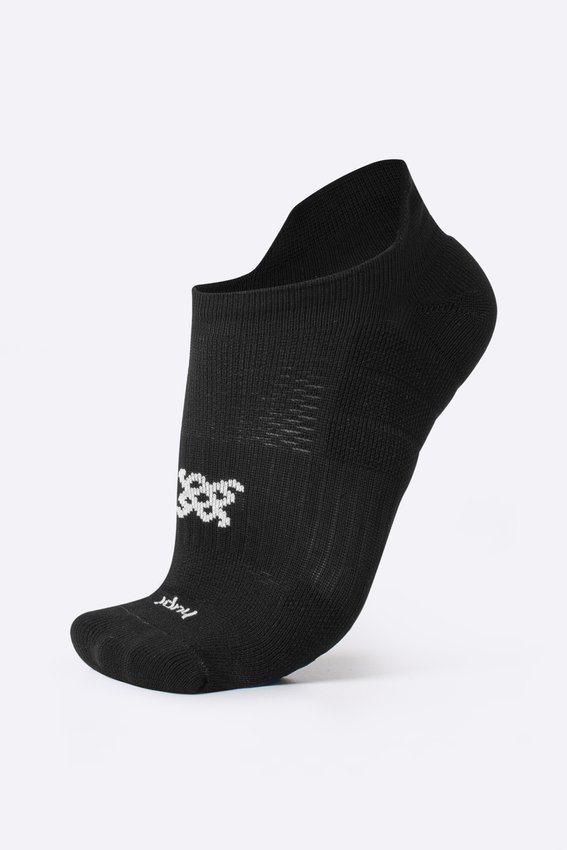 Meia Curta para Corrida HUPI Running Pro Invisível Preto - LT