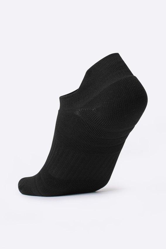 Meia Curta para Corrida HUPI Running Pro Invisível Preto - LT