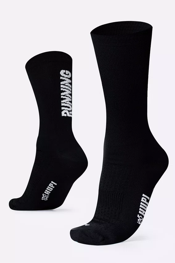 Meia HUPI Keep Running Preto