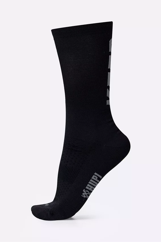 Meia HUPI Keep Running Preto/Cinza
