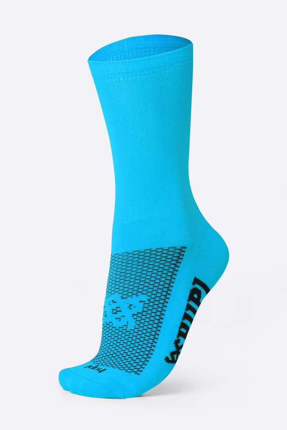 Meia HUPI Lisa Azul