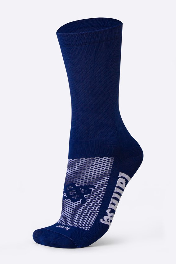 Meia HUPI Lisa Azul Marinho - LT para pés menores 34-38
