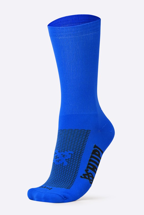 Meia HUPI Lisa Azul Oceano
