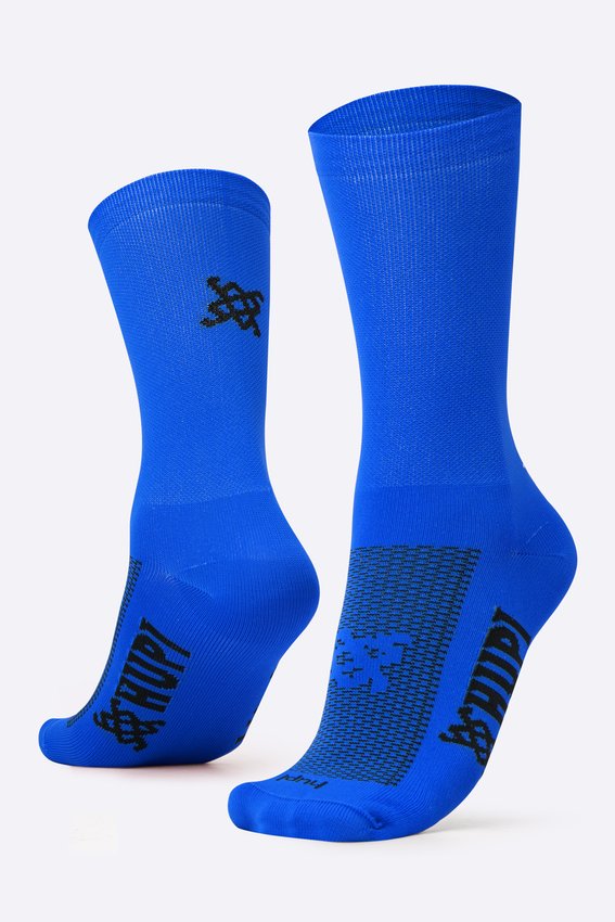 Meia HUPI Lisa Azul Oceano
