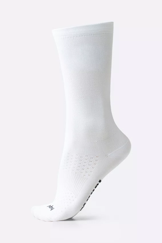 Meia HUPI Lisa Branco - Tamanho Plus 42-46