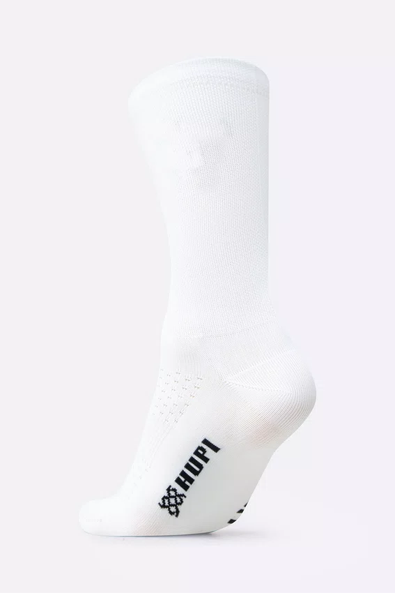 Meia HUPI Lisa Branco - Tamanho Plus 42-46