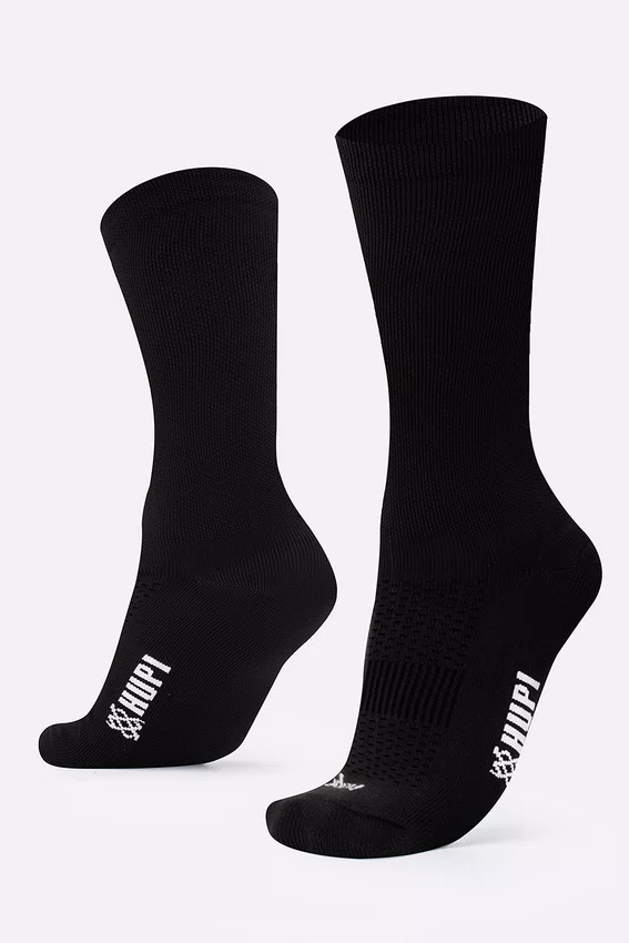 Meia HUPI Lisa Preta - Tamanho Plus 42-46