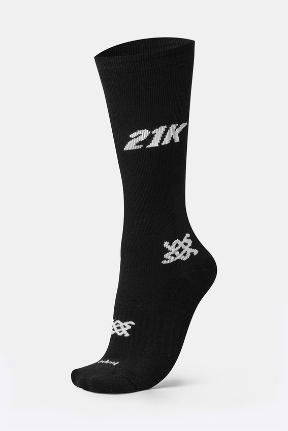 Meia HUPI Longa 21k Preto