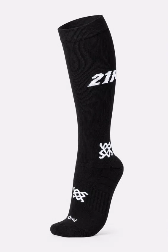 Meia HUPI Longa 21k Preto
