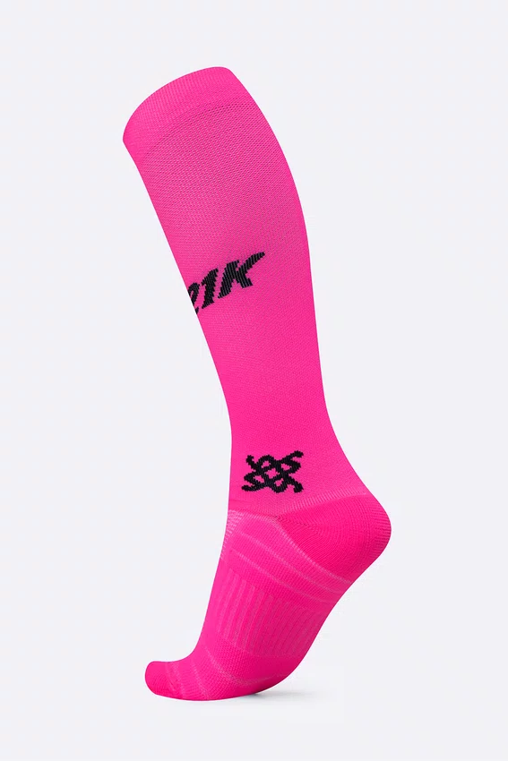 Meia HUPI Longa 21k Rosa