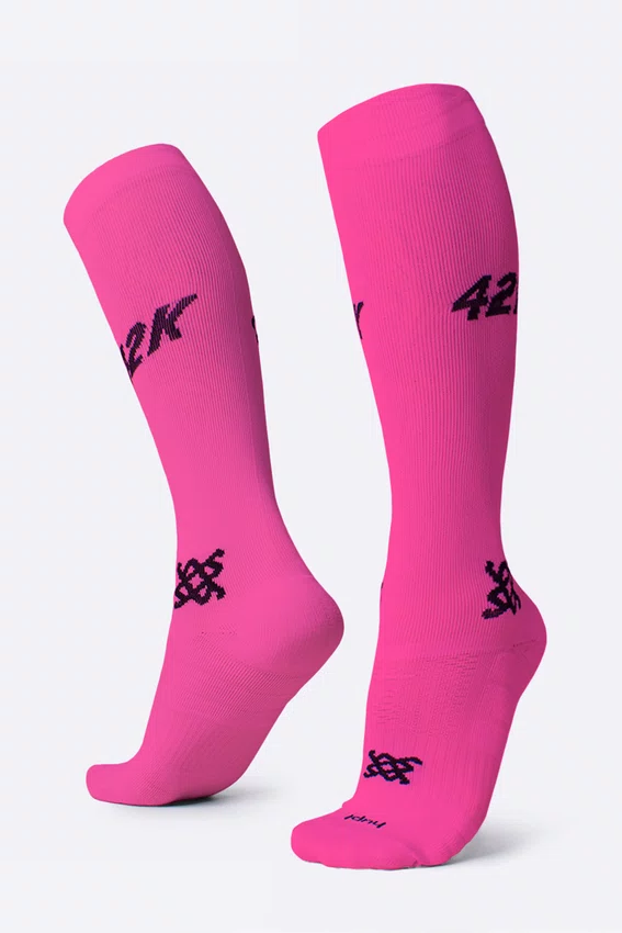 Meia HUPI Longa 42k Rosa