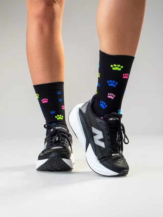 Meia HUPI Love Pets Colors - LT para pés menores 34-38