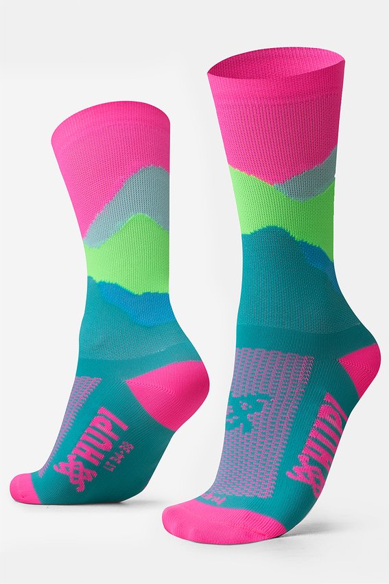 Meia HUPI Montains - LT para pés menores 34-38