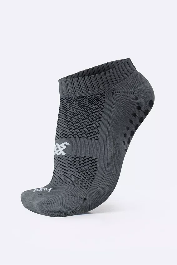 Meia HUPI Pilates Cinza - Tamanho Plus 42-46