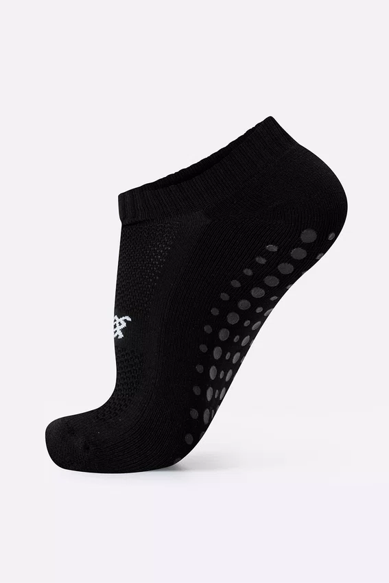 Meia HUPI Pilates Preto - Tamanho Plus 42-46