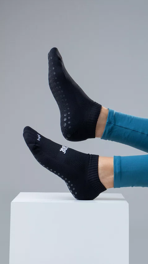 Meia HUPI Pilates Preto 