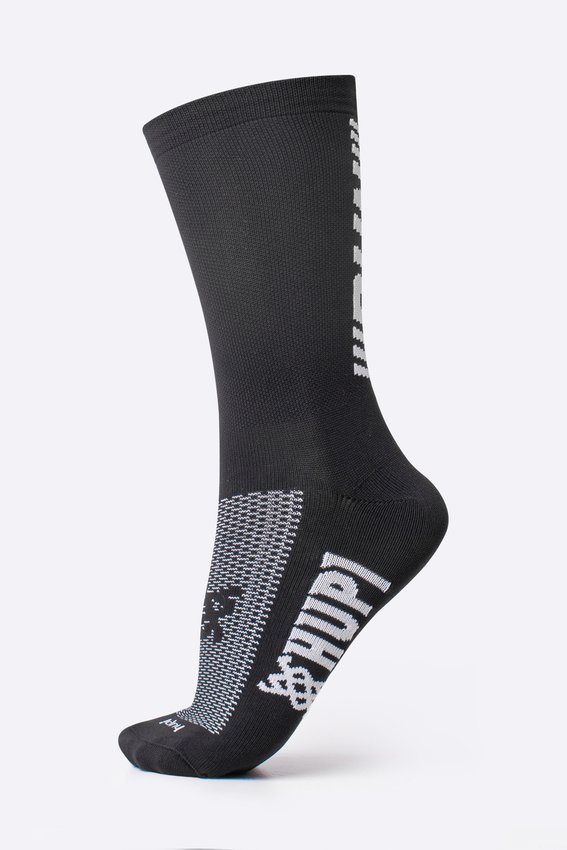 Meia HUPI Run 3 Preto