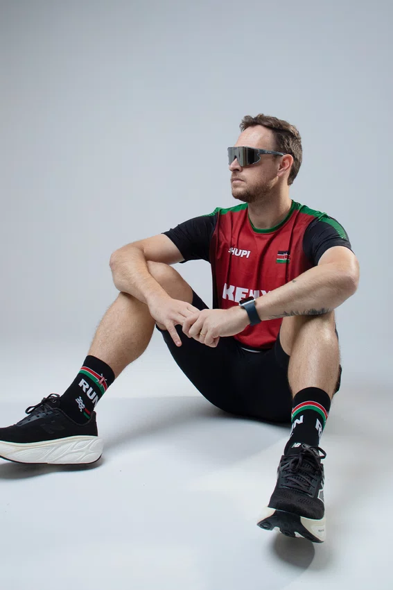 Meia HUPI Run Kenya Preta