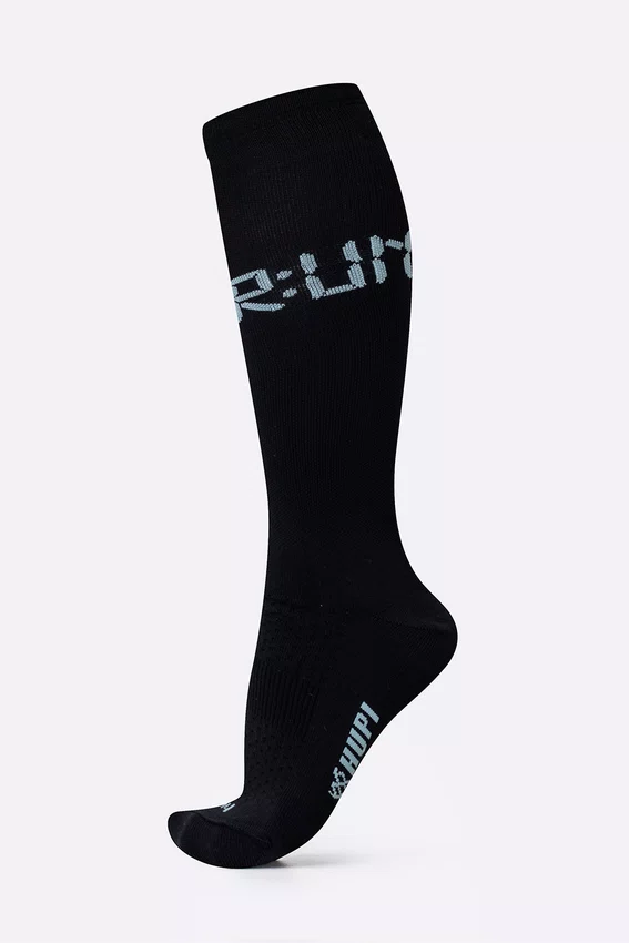 Meia HUPI Run Preta Longa