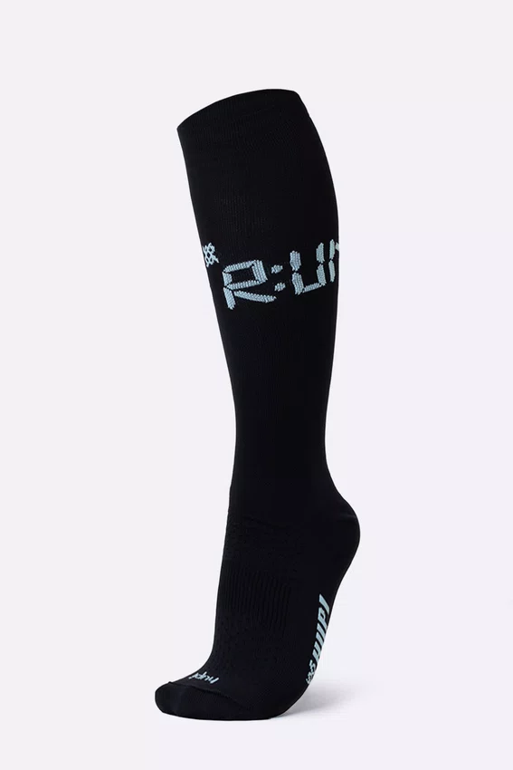 Meia HUPI Run Preta Longa
