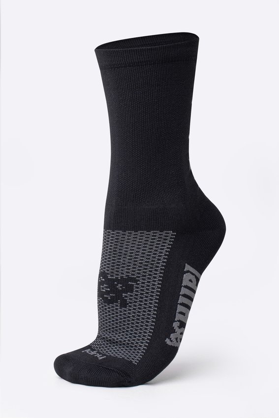 Meia HUPI RUN Preto/Cinza