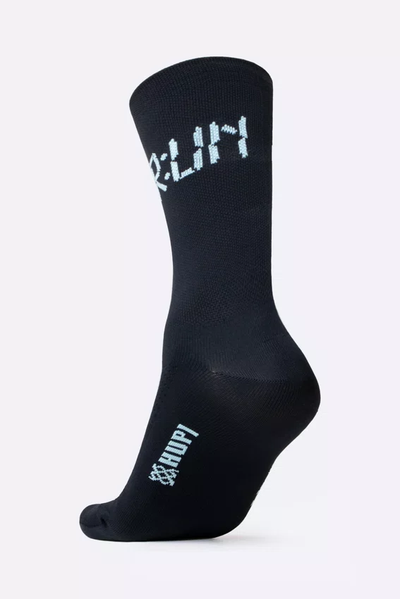 Meia HUPI Run Preto - LT para pés menores 34-38