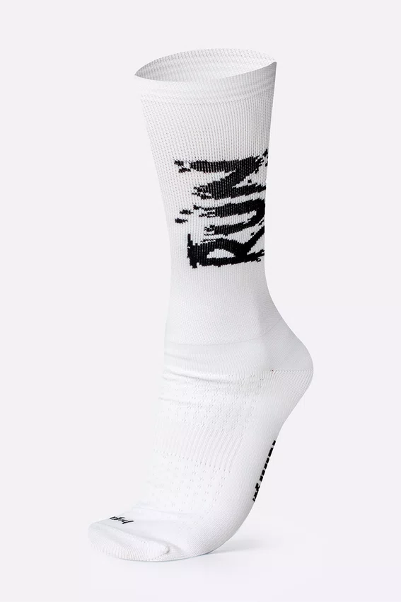 Meia HUPI Run Splash Branco Plus 42–46