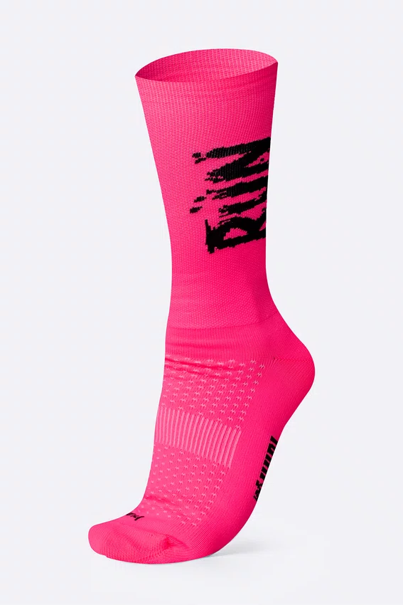 Meia HUPI Run Splash Rosa