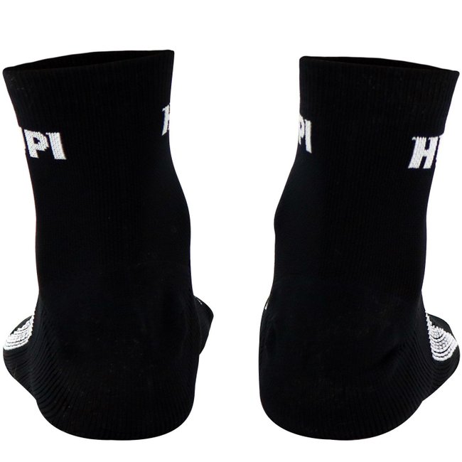 Meia HUPI Running Pro Prime Preto e Branco - Tamanho Plus 42-46