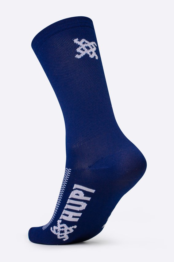 Meia HUPI Sport Lisa Azul Marinho