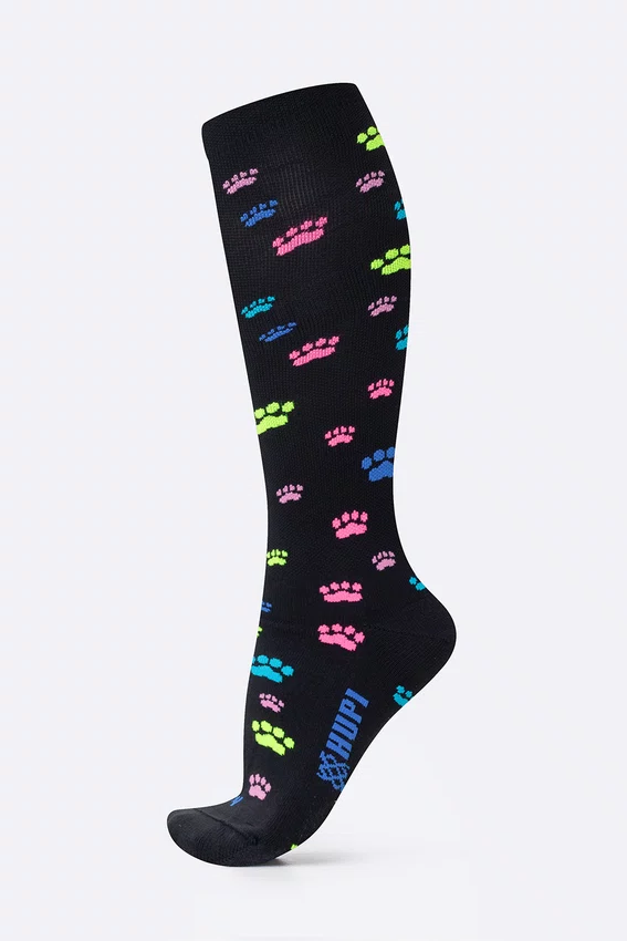 Meia Longa HUPI Love Pets Colors