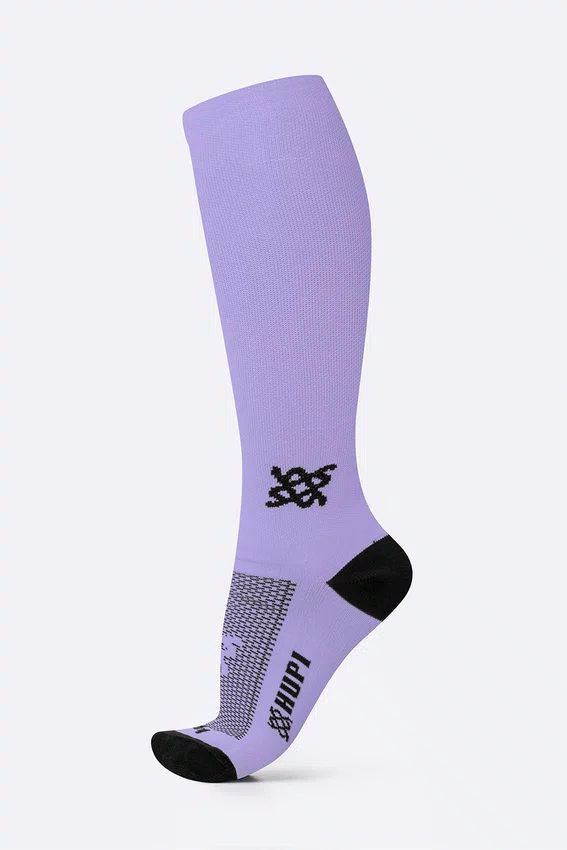 Meia Longa HUPI Roxo Liso