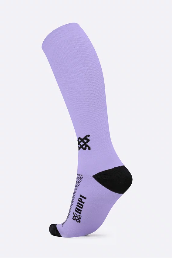 Meia Longa HUPI Roxo Liso