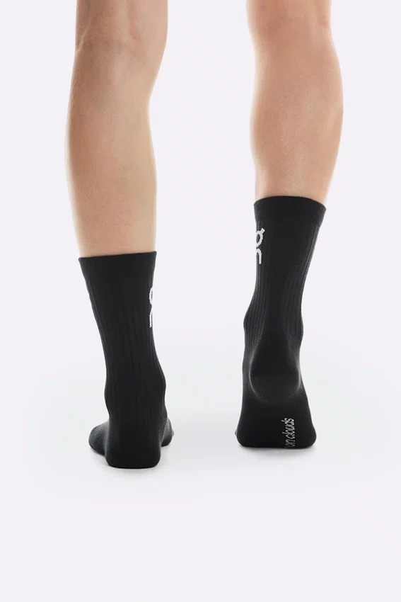 Meia On Logo Sock High 3P Preta