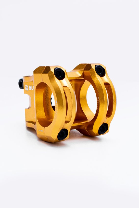 Avanço Suporte Guidão HUPI Strip 31.8mm 35mm - Dourado