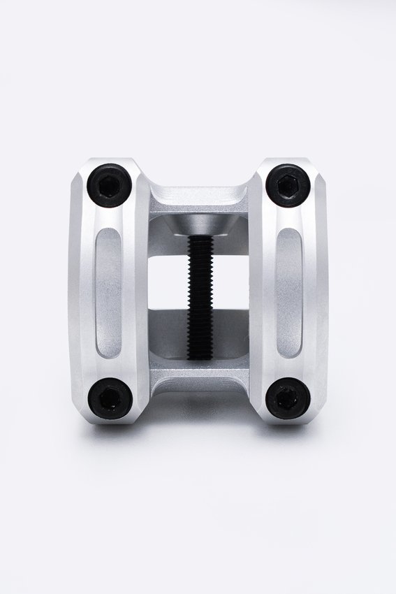 Avanço Suporte Guidão HUPI Strip 31.8mm 35mm  - Prata