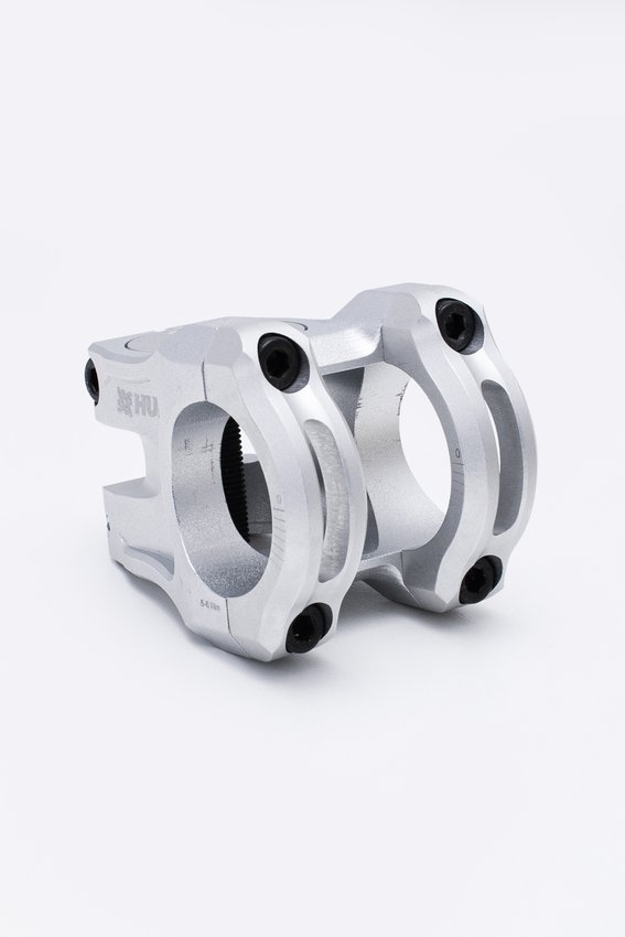 Avanço Suporte Guidão HUPI Strip 31.8mm 35mm  - Prata