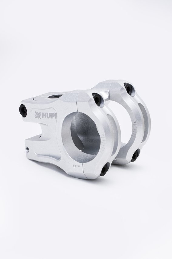 Avanço Suporte Guidão HUPI Strip 31.8mm 35mm  - Prata
