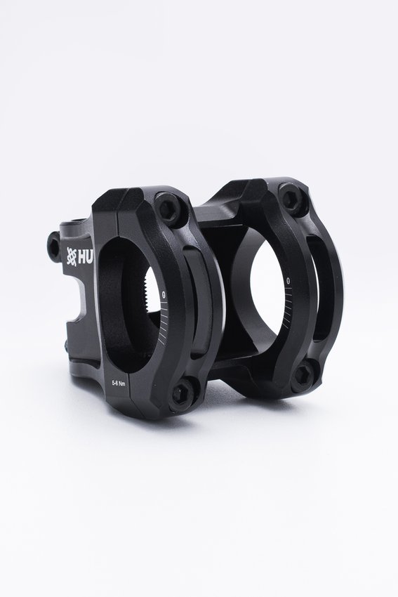 Avanço Suporte Guidão HUPI Strip 31.8mm 35mm -  Preto