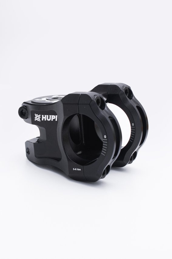 Avanço Suporte Guidão HUPI Strip 31.8mm 35mm -  Preto