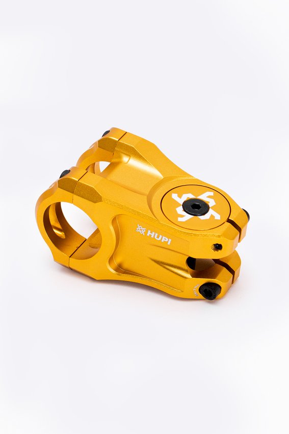 Avanço Suporte Guidão HUPI Strip 31.8mm 50mm - Dourado
