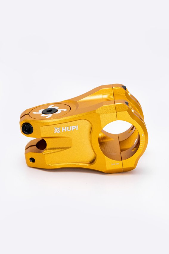 Avanço Suporte Guidão HUPI Strip 31.8mm 50mm - Dourado