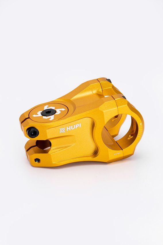 Avanço Suporte Guidão HUPI Strip 31.8mm 50mm - Dourado