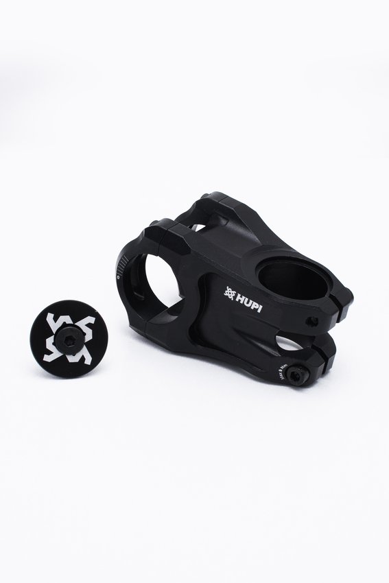 Avanço Suporte Guidão HUPI Strip 31.8mm 50mm - Preto